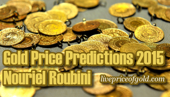 Gold Price Predictions 2015