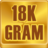 18K Gold price per gram